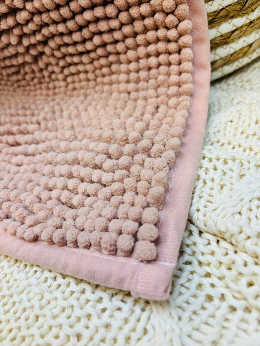 Alfombra Shaggy Rosa Viejo