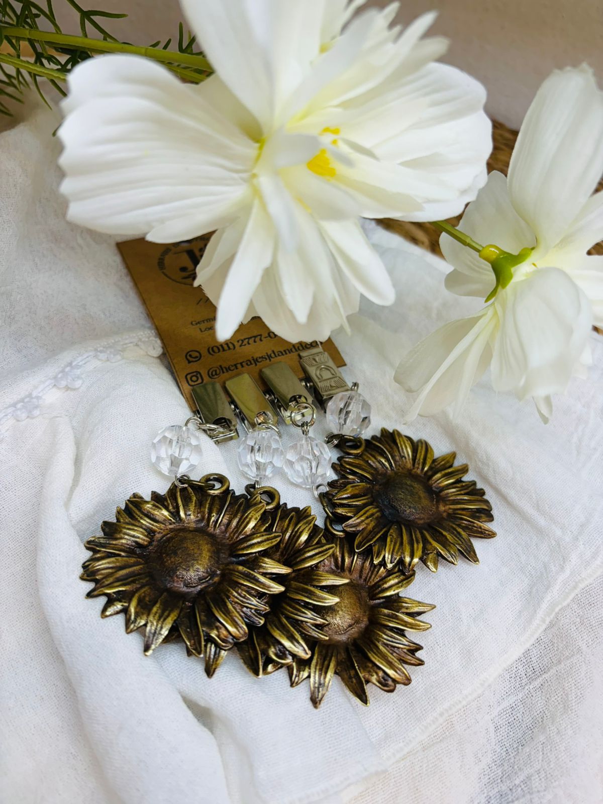 Pesa Mantel de Metal x4