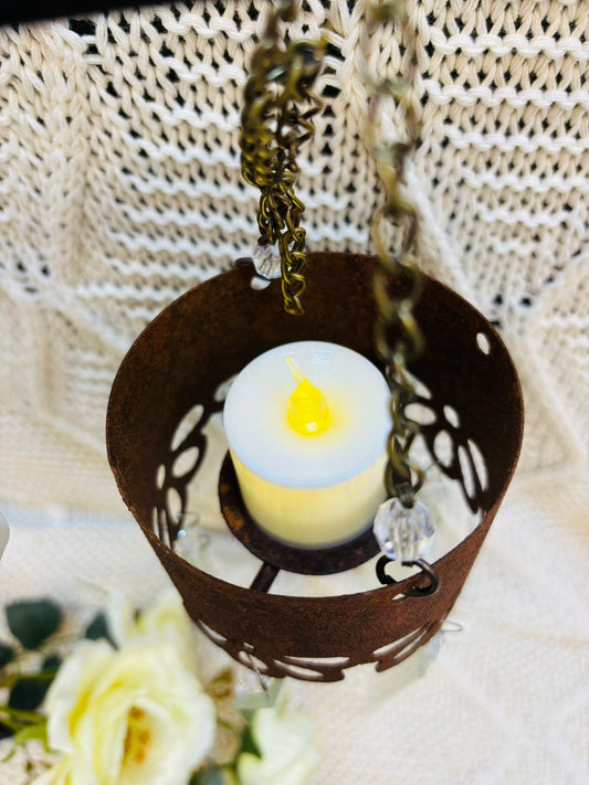 Fanal con Cairel de Vidrio