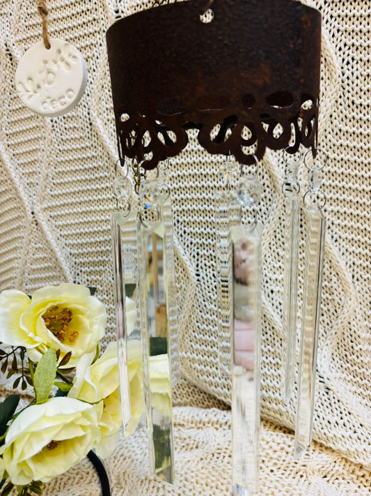 Fanal con Cairel de Vidrio