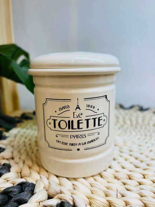 Porta Cepillo Le Toilett Blanco