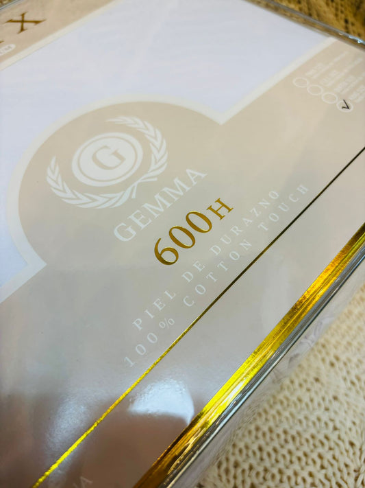 Set de Sábanas Onix Blanca 4 Piezas