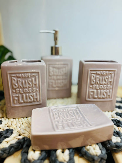 Set de Baño Cerámico