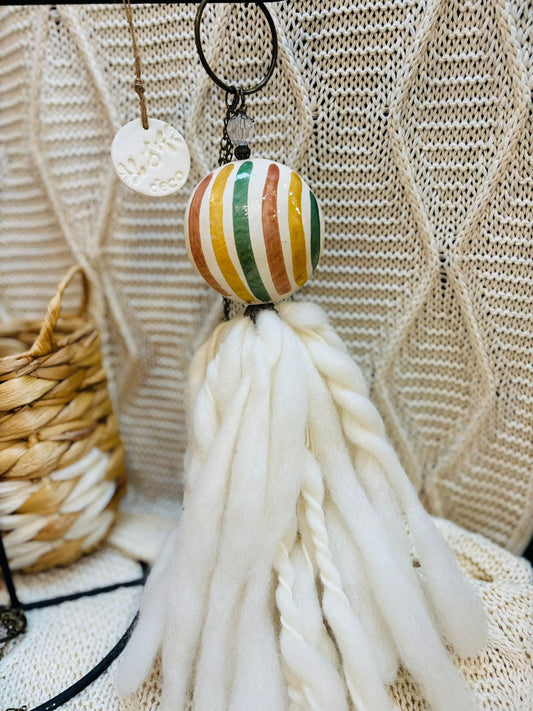 Borla Medallón Cerámica