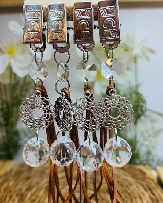 Pesa Mantel de Vidrio x4