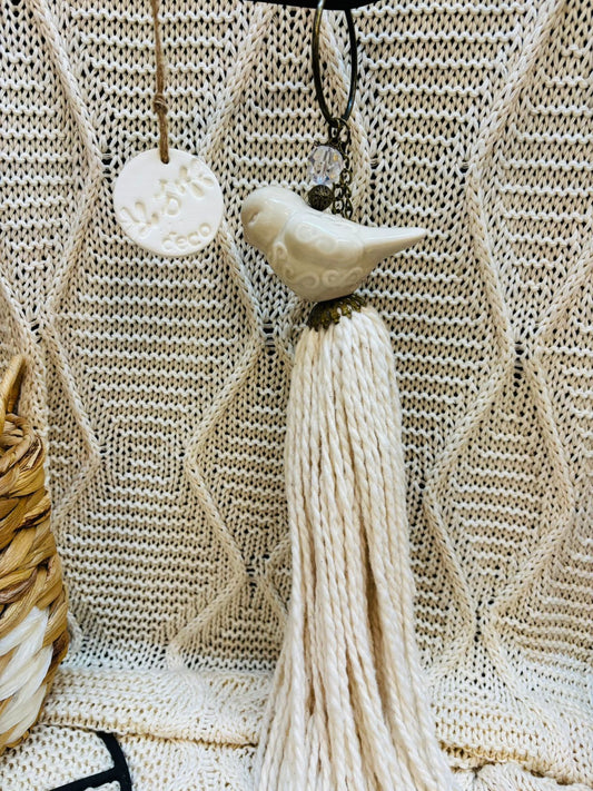 Pájaro De Céramica