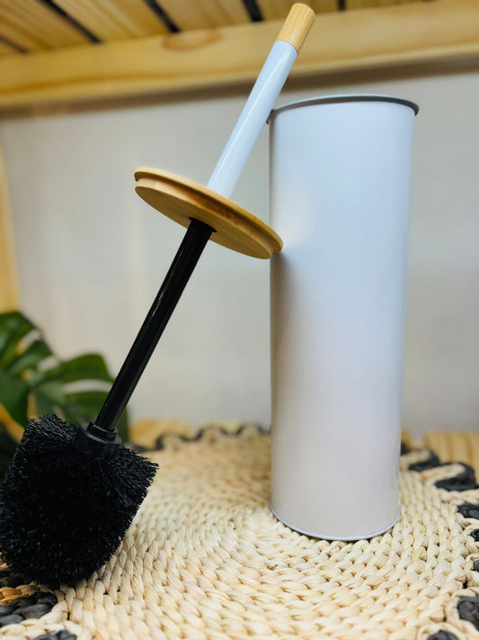 Escobilla de Baño Blanca