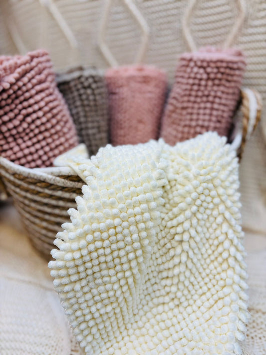 Alfombra Shaggy Natural