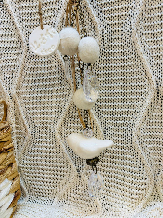 Pájaro De Céramica