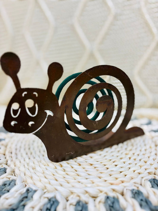 Porta Espiral de Caracol Óxido