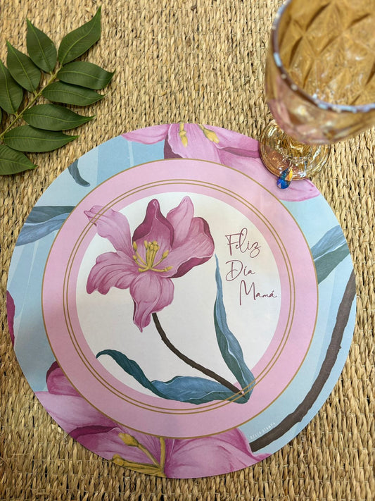 Plato de Sitio Día de la Madre x 12