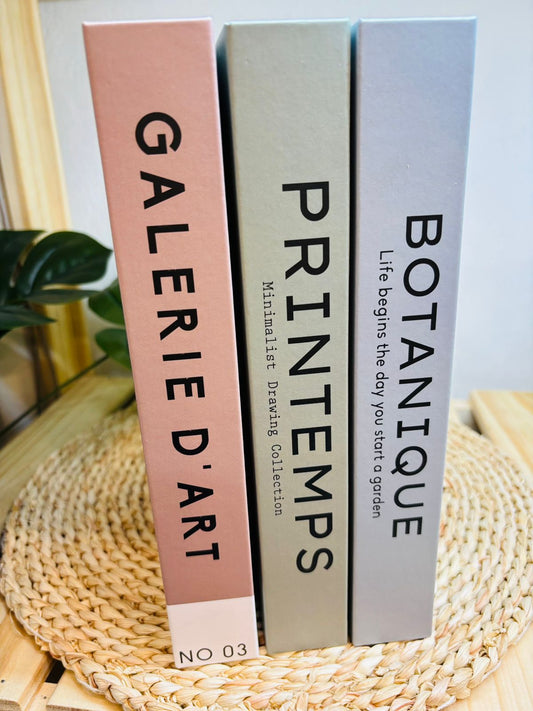 Caja Libro Decorativo