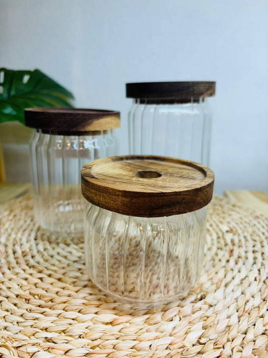 Set de Frascos de Vidrio x3