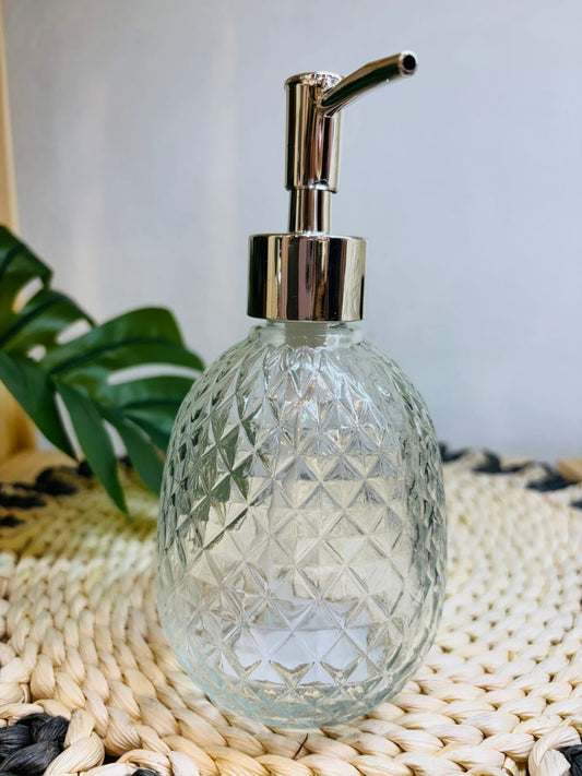 Dispenser de Baño Vidrio Rombo Chico