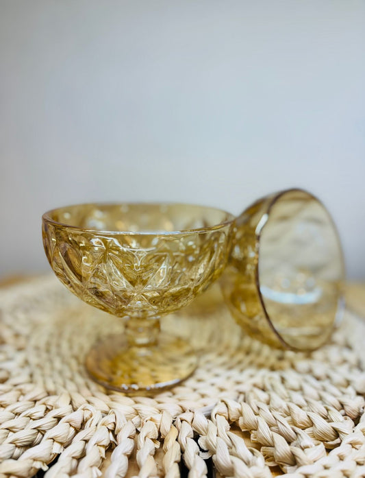 Compoteras Rombo Caramel x 6