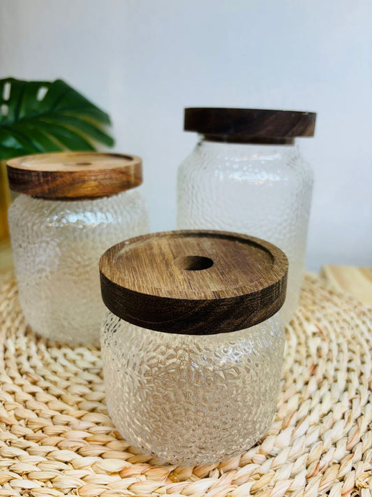 Set de Frascos de Vidrio x3