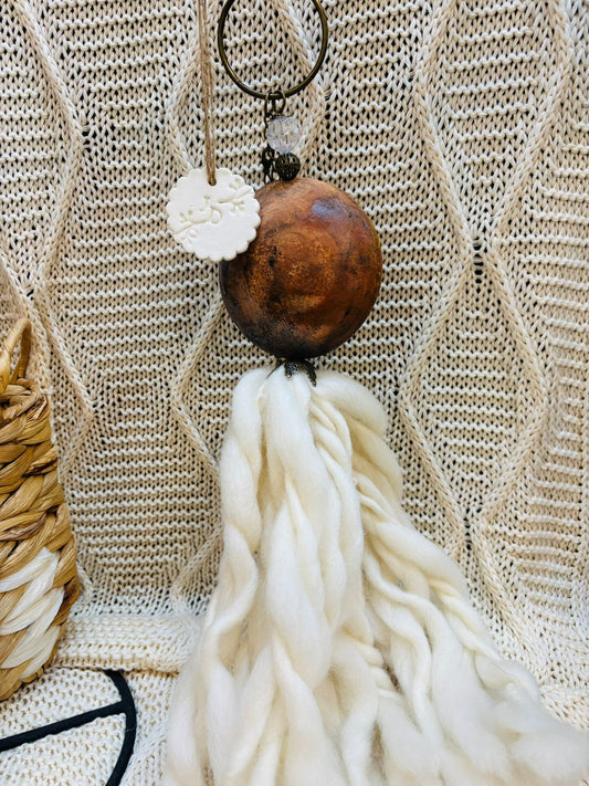 Borla Medallón Cerámica