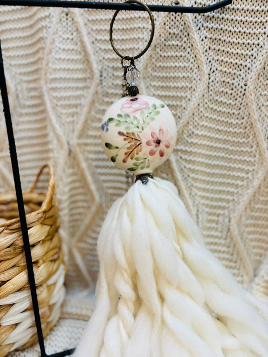 Borla Medallón Cerámica