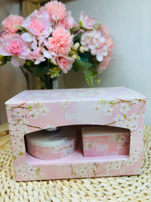 Set de Regalo KALA Rosa Higo