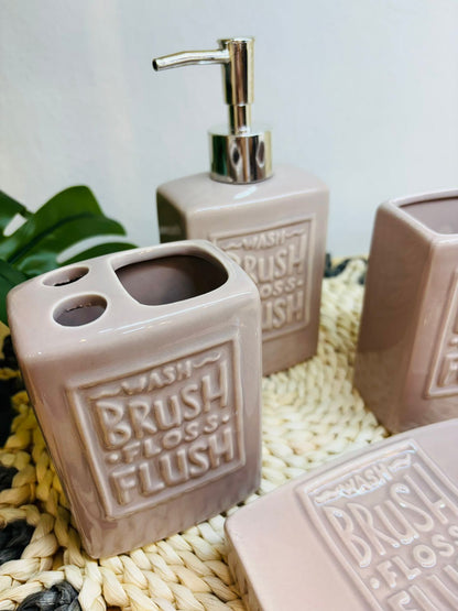 Set de Baño Cerámico