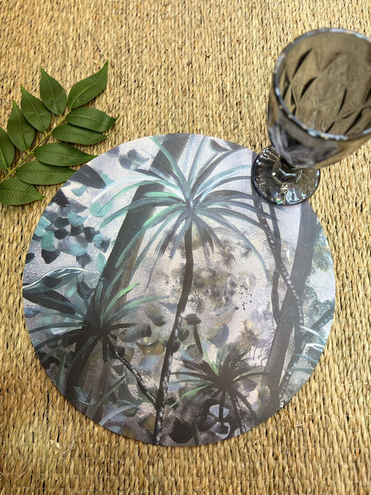 Plato de Sitio Bosque de palmeras x 12