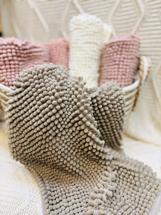 Alfombra Shaggy Visón