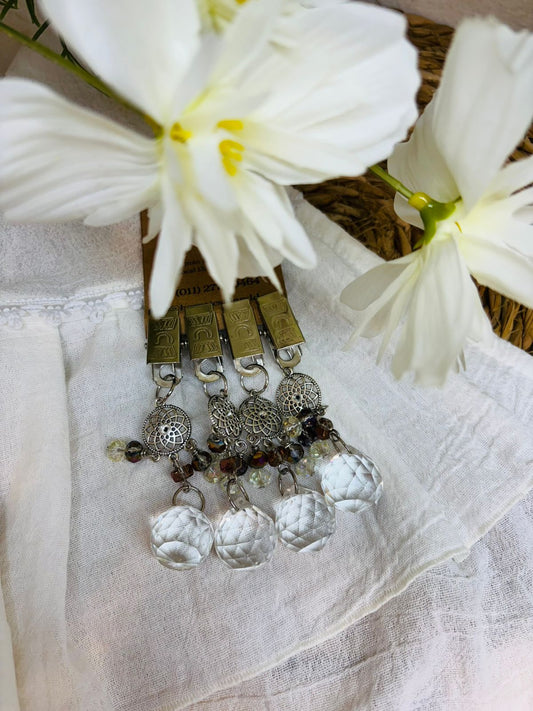 Pesa Mantel de Vidrio x4