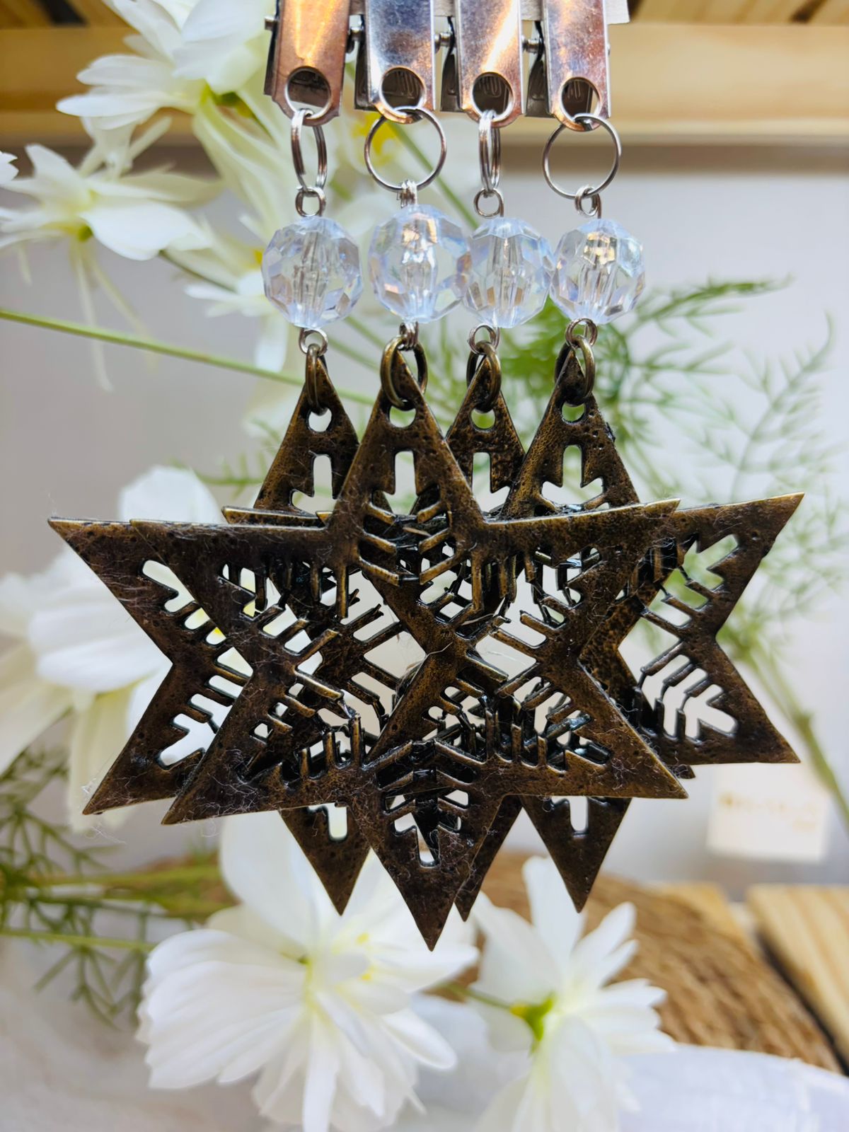 Pesa Mantel de Metal x4